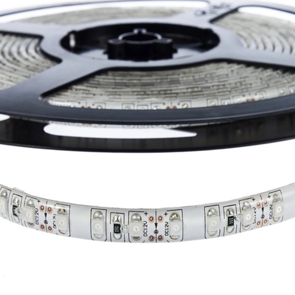 5 м Автомобильная синяя 3528 SMD Светодиодная водонепроницаемая гибкая полоса 12 в 600
