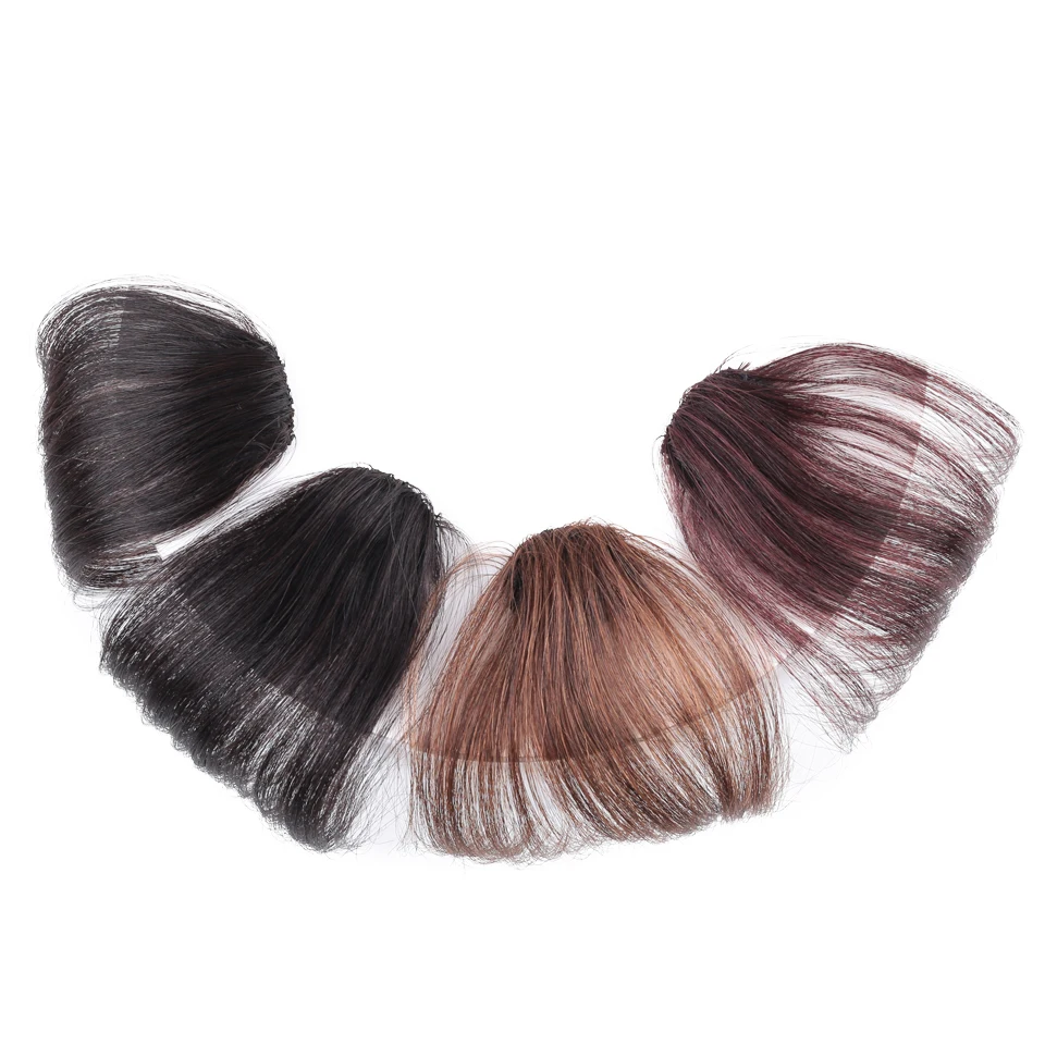 Salonchat Remy, черные, коричневые накладные человеческие волосы на заколках для наращивания, черные женские человеческие волосы, челка на заколках, человеческие волосы