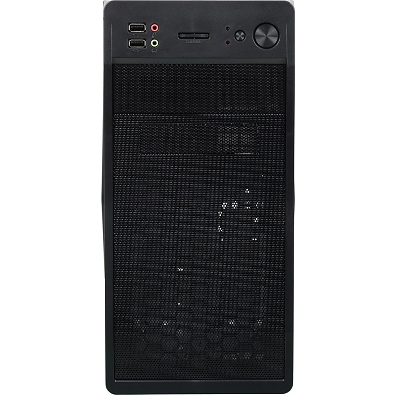 Корпус Formula FM-602 черный 450W mATX 2x120mm 2xUSB2.0 audio