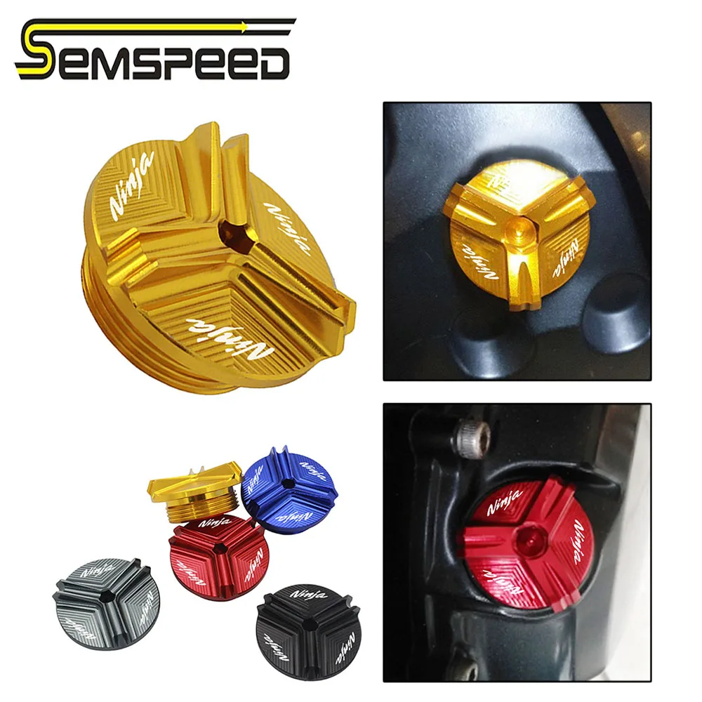 Мотоцикл CNC масляный наполнитель колпачок вилка для Kawasaki Ninja 250R 300 500R 600R 750R ZX10 ZX11