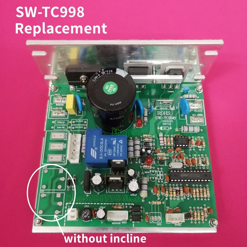 Сменная SW-TC998 платы управления CD-TC998 контроллер для беговой дорожки плата