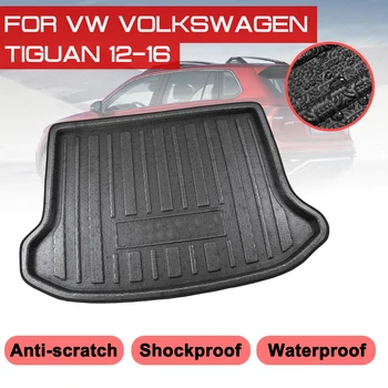 

Car Floor Mat Carpet For VW Volkswagen Tiguan 2012-2016 Rear Trunk Anti-mud Cover