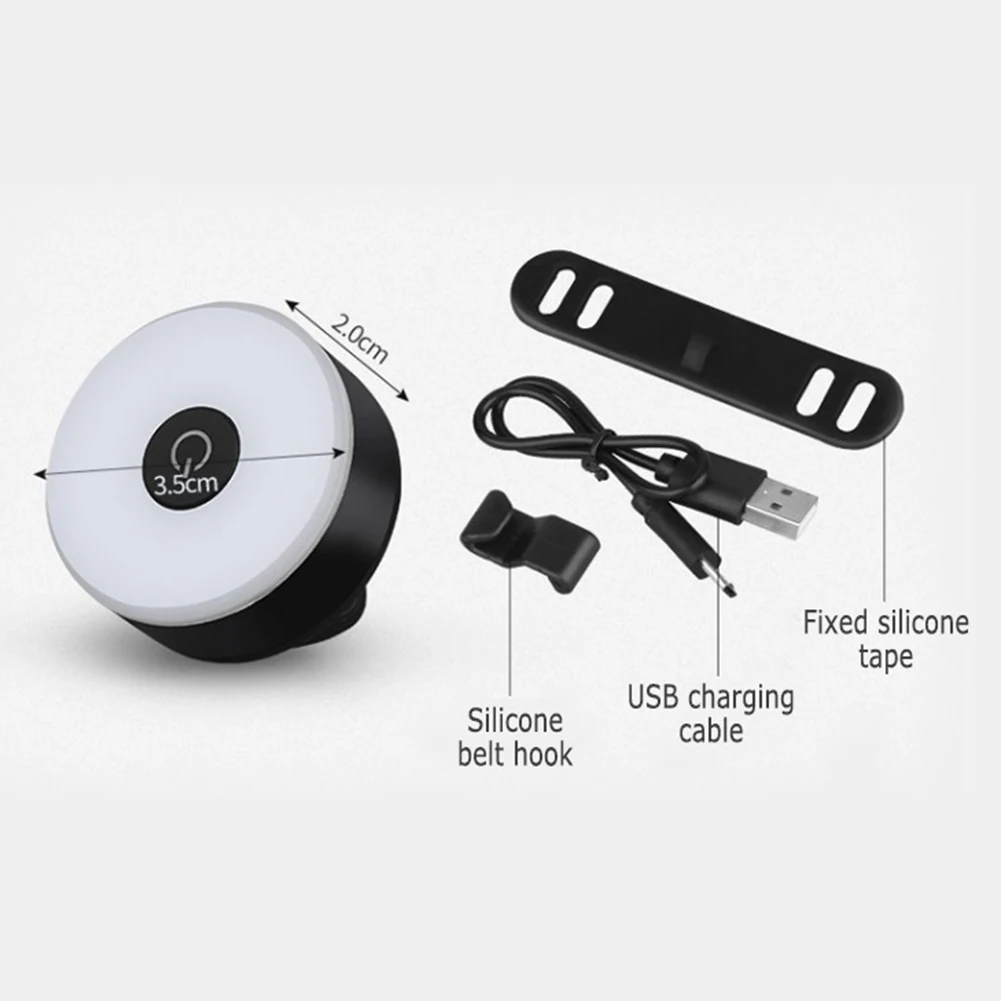 

Bike Tail Light Sport LED Rear Bike Light USB Rechargeable Bicycle Taillight Safety Warning Strobe Light Bike Back Light