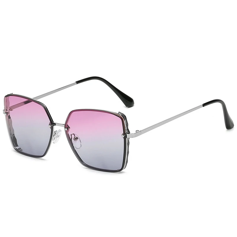 Фиолетовый Горячие SHEN NUO 2 серии feminino ray bann зеркальные очки окуляры очки для женщин солнцезащитные очки для фестиваля Oculos De - Цвет линз: Фиолетовый