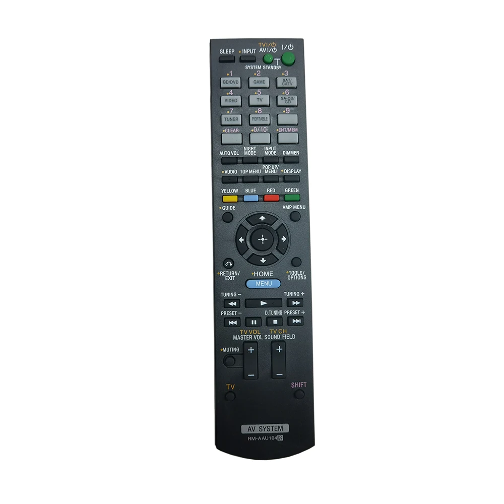 Remote Control  Replace For SONY RM-AAU105 RM-AAU106 RM-AAU107 STR-DH720 STR-DH720HP Audio Player Receiver