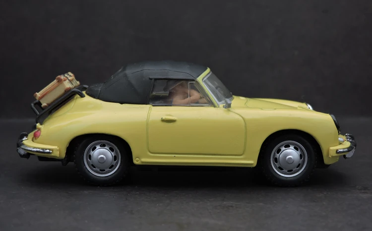 1/43 Редкие новые образцы литье металла под давлением классический немецкий 356 ретро автомобиль домашний дисплей Коллекция игрушки для детей