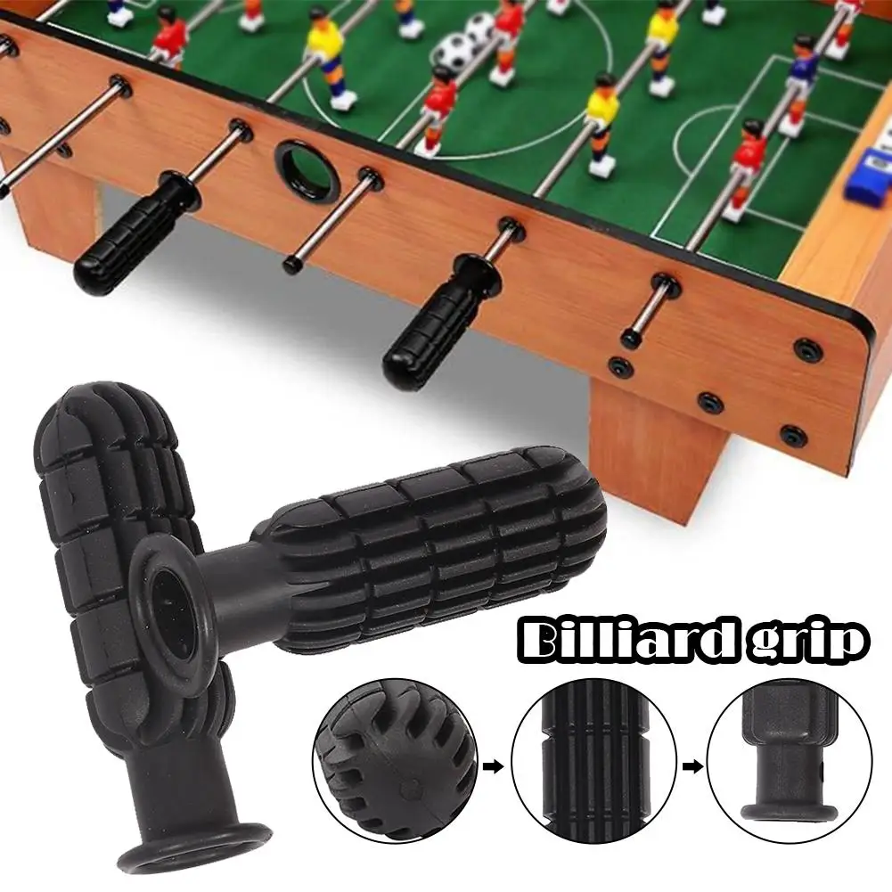 2pcs Table Soccer Part Replacement Kids Children Football PVC Handle Grip Tabletop Soccer Game Accessories Grips table football game tabletop soccer game