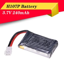 3,7 V 240mAh LiPo батарея для Hubsan H107P авиационная батарея четырехосный Дрон H107P запасные части Аксессуары