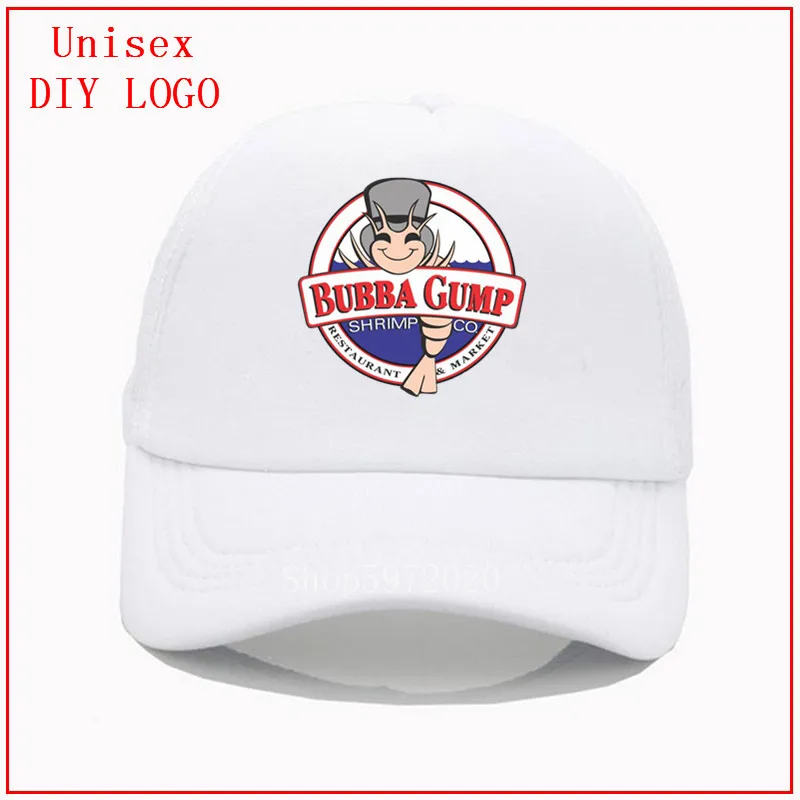 _ Bubba gump креветки забавные кепки мужские женские Бейсболка крутая хип хоп летняя