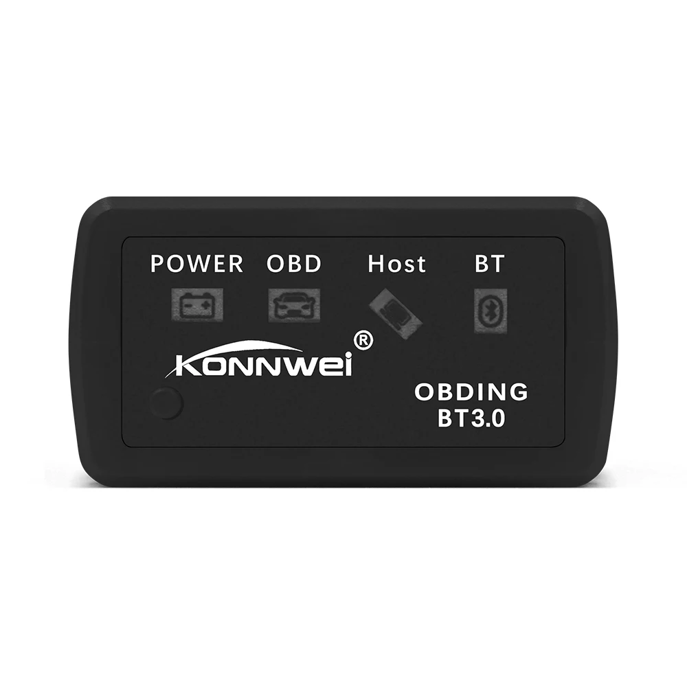 Автомобильный сканер, инструмент для чтения кодов KONNWEI KW902 ELM327 Wifi/bluetooth PIC18F25K80 OBD2, диагностический инструмент для iOS/Android, автоматическое сканирование OBD II