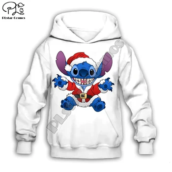 

Kids Cloth Anime kawaii Lilo Stitch 3d hoodies/boy sweatshirt Cartoon Hot Movie Zipper style-11