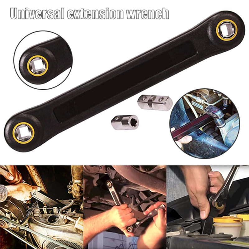 

DIY 3/8" Universal Extension Wrench Automotive DIY Tools for Car Vehicle Auto Replacement Parts