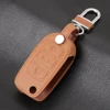 Leather Car Key Case For Volkswagen VW Passat CC POLO Golf  jetta tiguan Gol CrossFox Plus Eos Scirocco Beetle For Skoda Octavia ► Photo 3/6