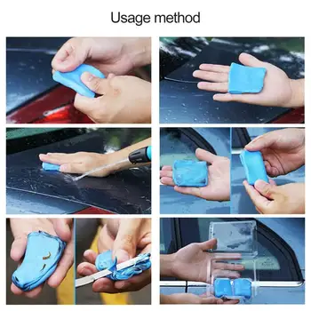 

CARMATE CPS31 Car Washing Mud Car Cleaning Tools Magic Clean Clay Vehicle Care Tools Blue Automobile Washing Mud