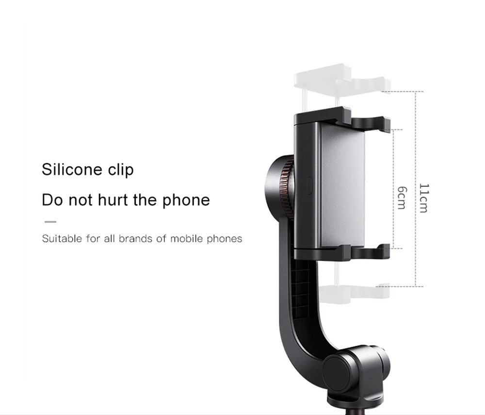 Bonola 3 in1 Handheld Gimbal Stabilizer Smartphone Selfie Stick Tripod For iOSAndroid Video Stabilizer For iPhone11ProSamsung (9)