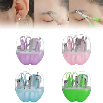 

Compact Size Durable Stainless Steel Art Manicure Set Mini Finger Tweezers Tool