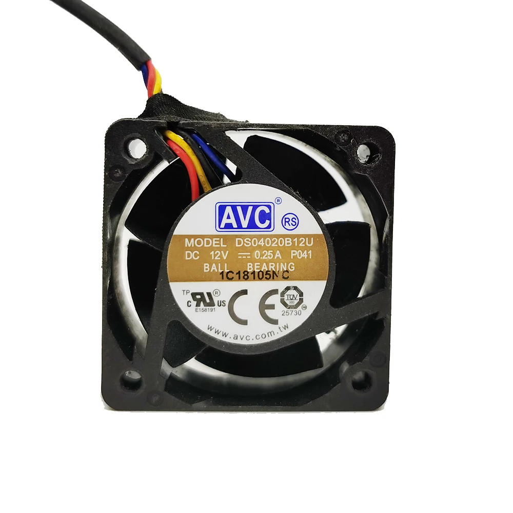 

For AVC DS04020B12U 4020 40MM 4CM 40X40X20MM DC 12V 0.25A Dedicated Cooling Fan for Jetson Nano, PWM Speed Adjustment Strong Air