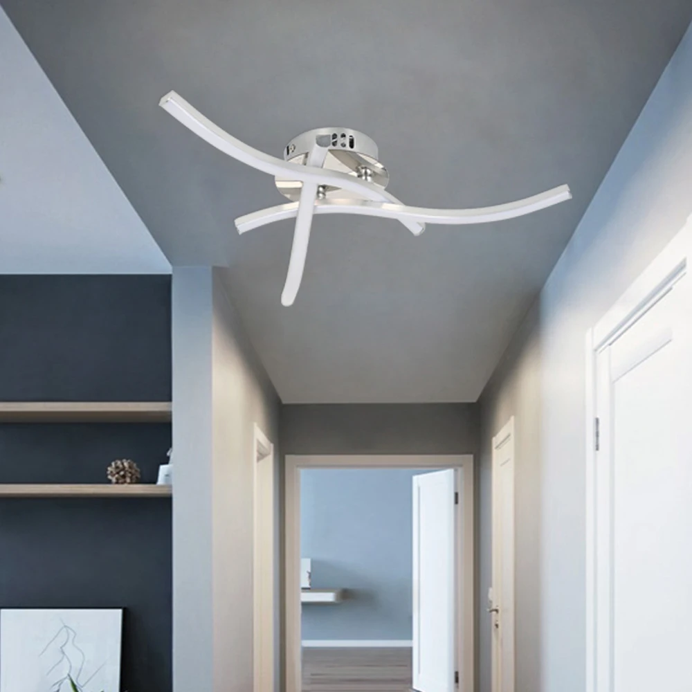 

21W 3 Branches LED Ceiling Lamp 36V Warm White/white Ceiling Lights for Living Room Exotic Lamp Bedroom Kitchen Lighting