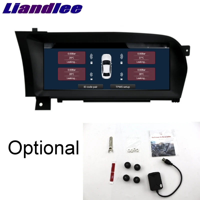 Perfect Liandlee Car Multimedia GPS Audio Radio For Mercedes Benz MB S Class W221 S280 S300 S350 2006~2013 CarPlay TPMS Navigation NAVI 8