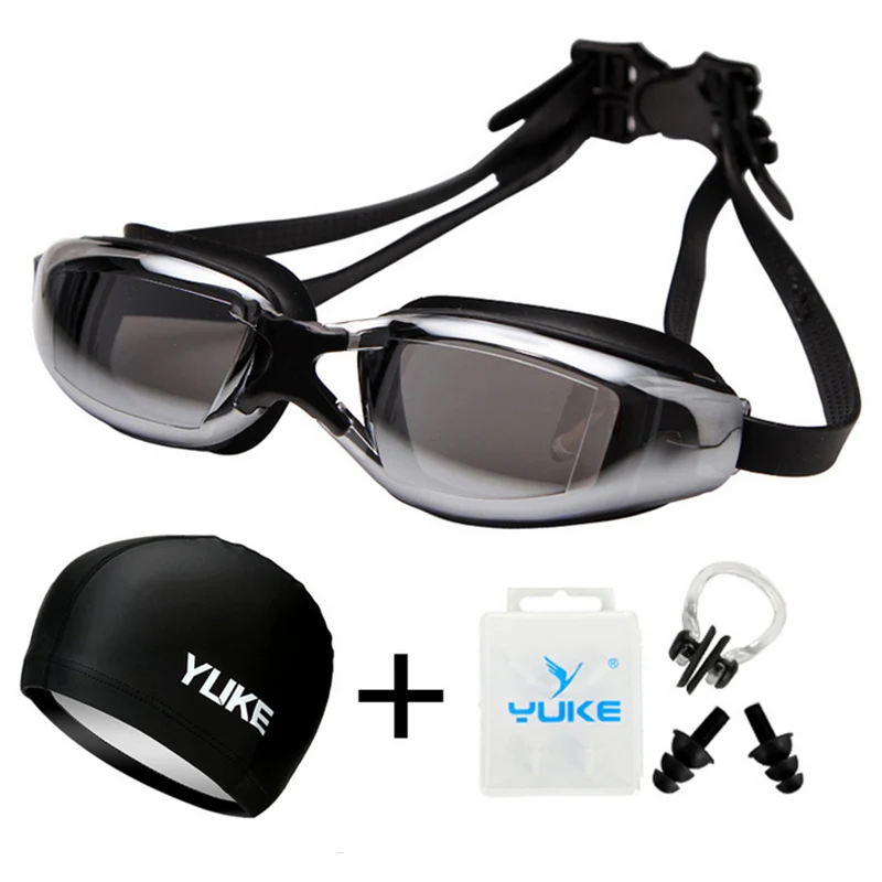 

Men Women Professional Swimming Goggles Anti-fog UV Protection Swimming Goggles Waterproof Silicone Swim Glasses Adult Eyewear
