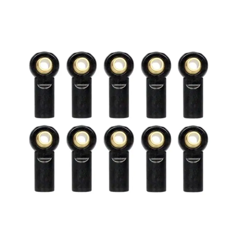 

10pcs/set Metal Tie Rod Connecting Rod End Joint M3 Ball Head Support for SCX10 TRX4 D90 1/10 RC Crawler Car