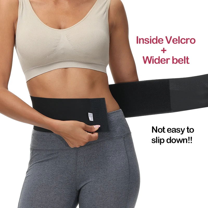 No Waist Allowed Body Wrap Bandage Waist Trainer Band Sheath Shapewear  Sweat Sauna Shaper Slimming Belt Snatch Me Up Tummy Strap