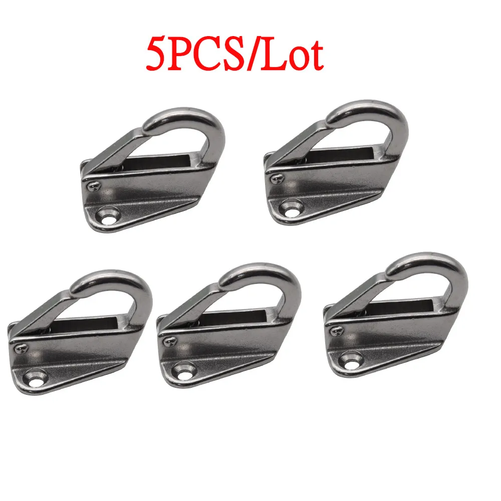 Gancio Marino Ganci Parafango Molla Acciaio Inox 2pz 316 Acciaio