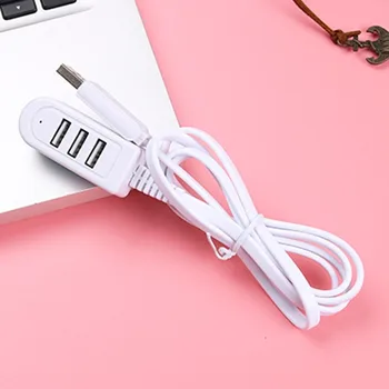 

3 Port USB HUB USB3.0 Splitter Hub High-speed Expansion Usb Charging 30cm for PC Laptop Computer
