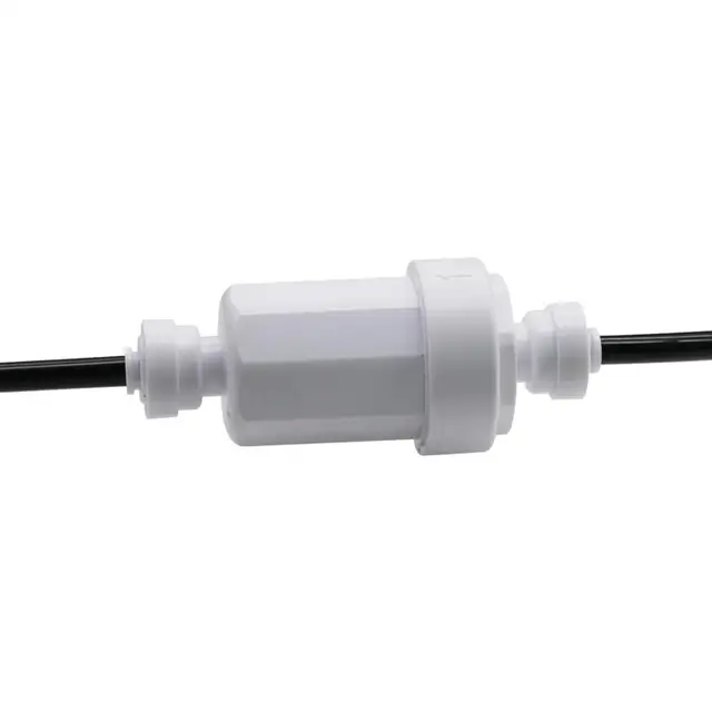 1 Pc Rozsdamentes Acél 120 Hálószűrő 6 Mm -Es Interfész 1/4 "Gyors Csatlakozás Mikrofilter Kerti Csúszás Záró Vízszűrő Tisztító Elülső Elöl - Image 4