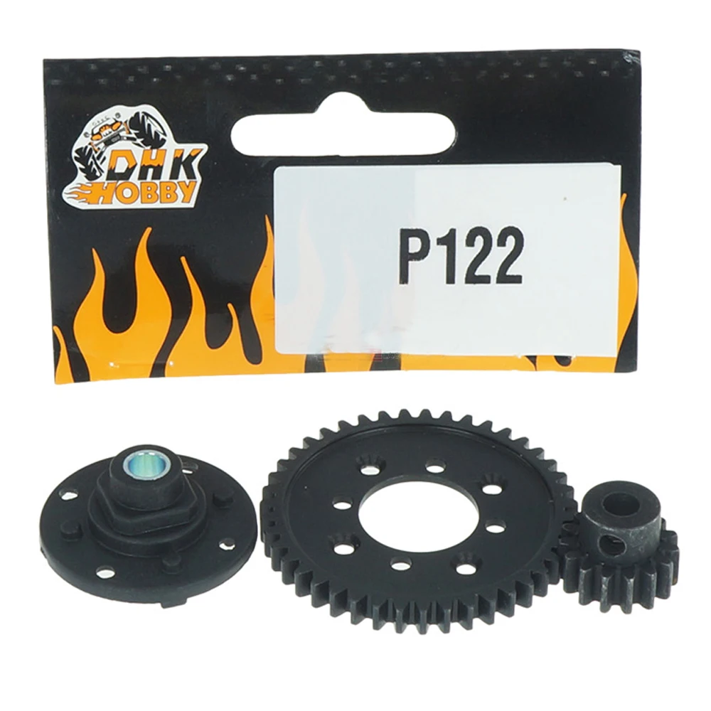 RC Car Parts P122 DHK Hobby Zinc Alloy Differential Gear Central Diff Gear 43T 1/10 1/8 8381 8384 8383 Buggy Off Road Model Cars