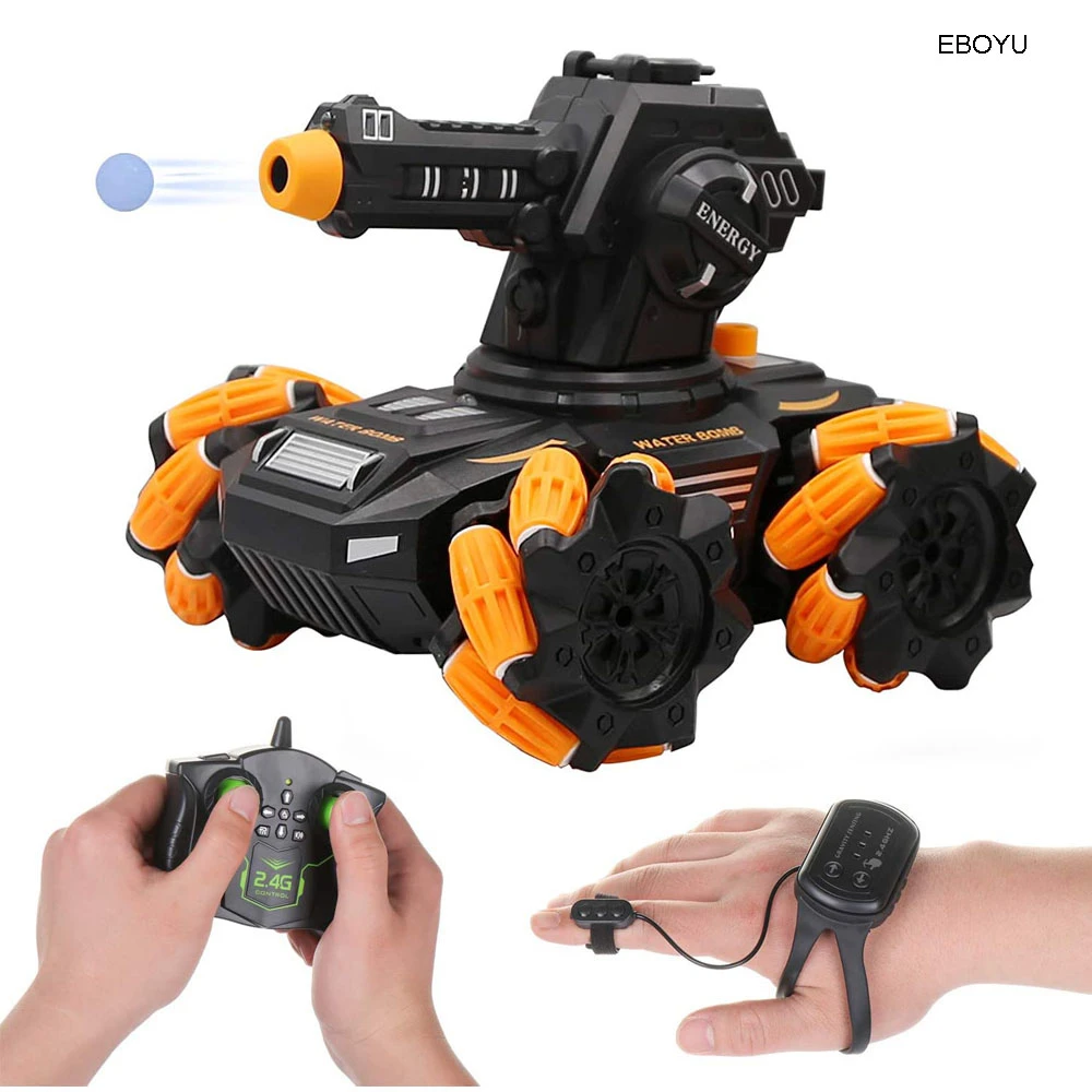 RC Tank That Shoots BBS, Nerf Tank Toy Kids Gift, RCRemoteControl