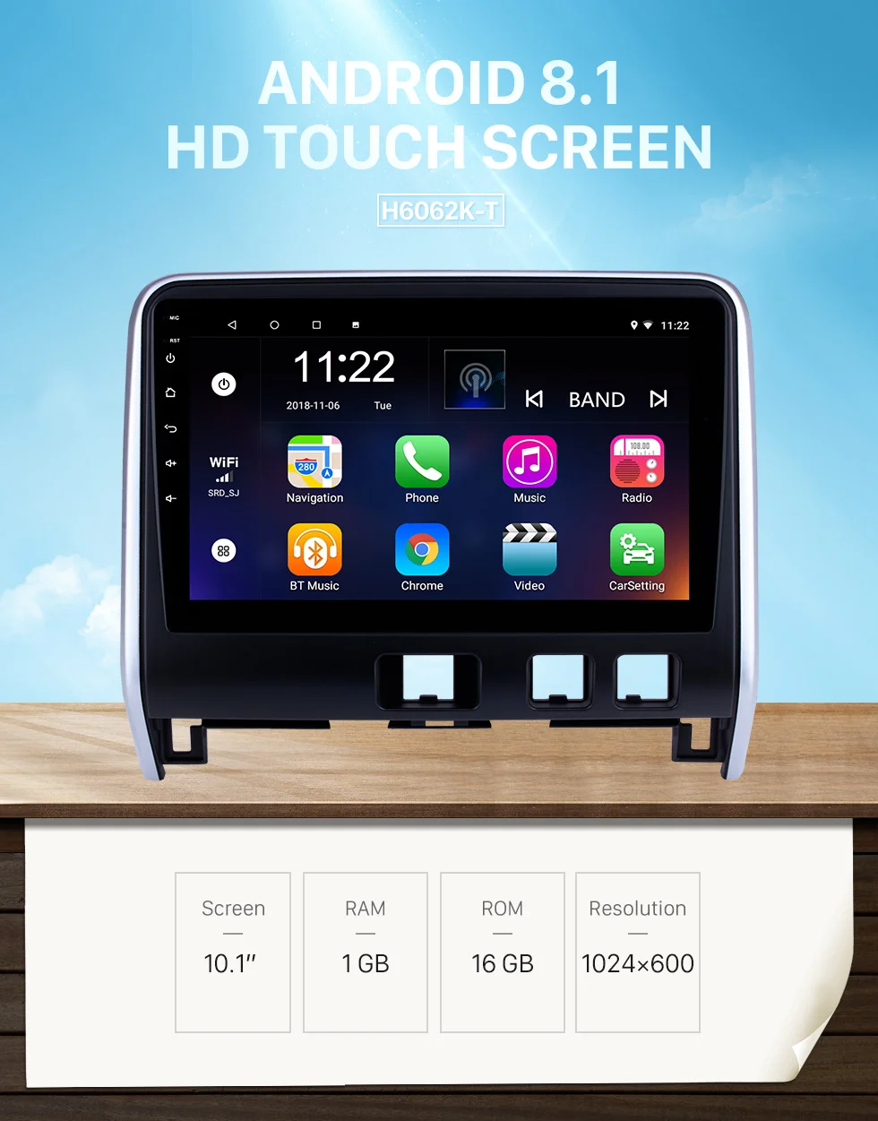 Discount Seicane 10.1 Inch Android 9.0 2 din GPS Car Multimedia Player Head Unit Radio For 2016 2017 2018 Nissan Serena Mirror Link 1080P 0