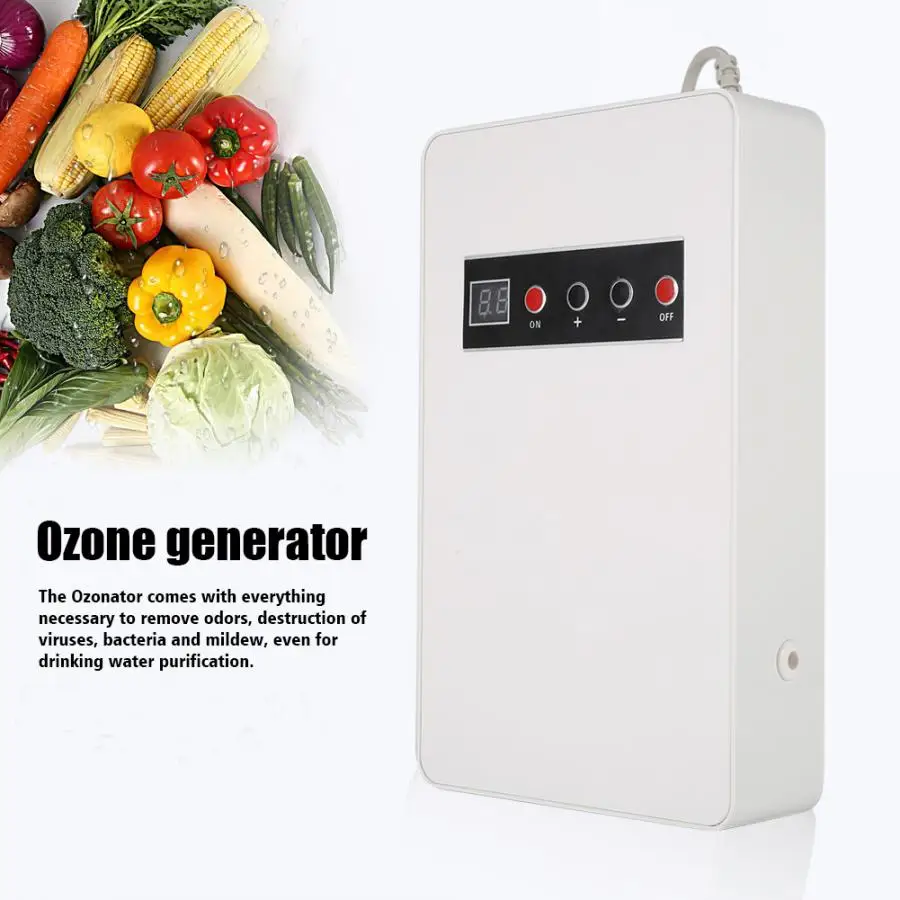 220V 50Hz 600 мг/ч Озон Генератор озонатор Воздухоочистители воды Еда стерилизатор Кухня прибор