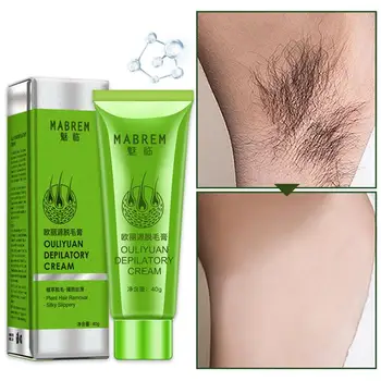 

40g Body Hair Removal Cream for Men and Women Hand Leg Hair Loss Cream Removal Armpit Non-Irritating Depilatory Cream TSLM1