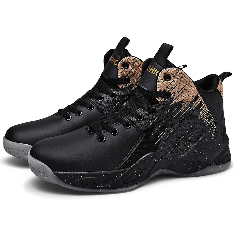 Мужские глиняные дышащие баскетбольные кроссовки, высокие кроссовки, амортизация Jordan баскетбольная спортивная обувь, уличные тренировочные ботильоны для мужчин