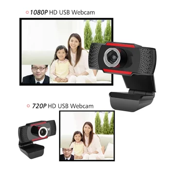 

Web cam 720P/1080P HD Webcam USB Laptop Computer Camera PC Web Camera AF+Microphone for Live Streaming Video Online Meeting