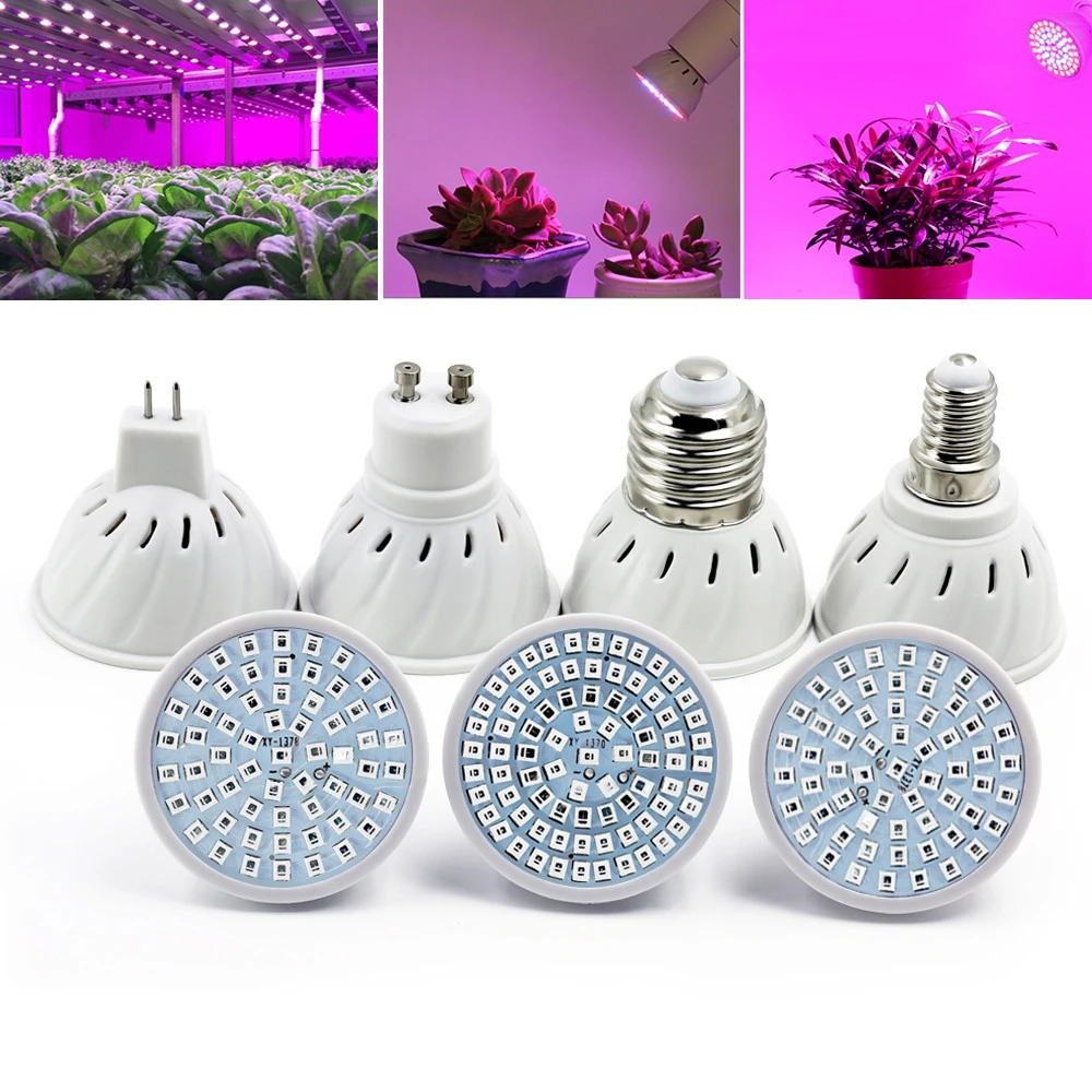

GU10 LED Plant Growth Light USB Full Spectrum Grow Light Led Bulb Clip Fill Light Plant Light 110V 220V for Succulent Flower