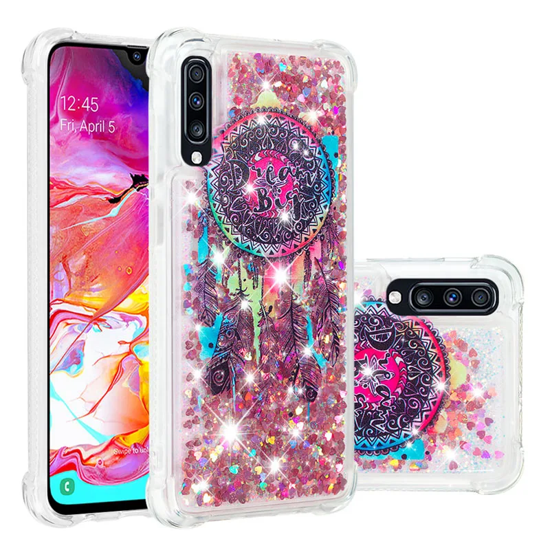 Блестящий Жидкий чехол для samsung Galaxy M30s A70 милый силиконовый бампер SM-A705FN/DSM A705FN/DS SM-A705MN SM-M307FN/DS