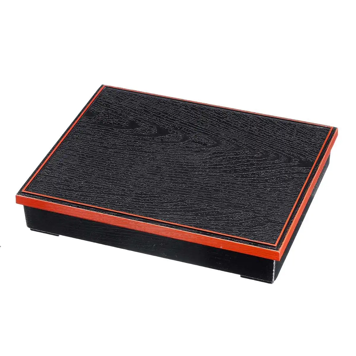 Wood Grain Cover Bento Box японские Ланч-боксы многоразовые рисовые суши общественное питание контейнер для хранения экологически чистые отсеки Портативный Bento Box - Цвет: Wood Grain Cover
