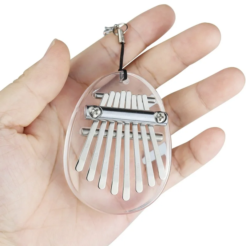 

11.5*8.5*3cm Mini Thumb Crystal Kalimba Mini Kalimba Musical Keyboard Instrument for Beginners Gifts Accessories Luthier Tool