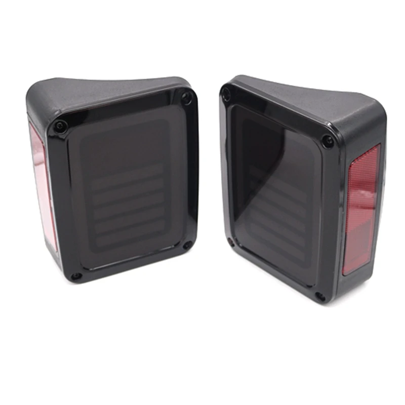 

LED Tail Lights Smoke Lens for Jeep Wrangler 2007-2017 JK JKU with Break Back Up Light Reverse Turn Parking Signal Lamp Assembly