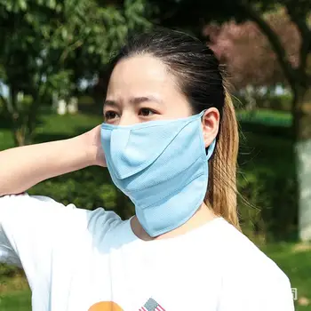 

Cycling Mask High Quality Breathable Ear-Hook Elastic Band Neck Guard Dust-Proof Anti-Sweat Riding Mask Recyclable Anti-UV