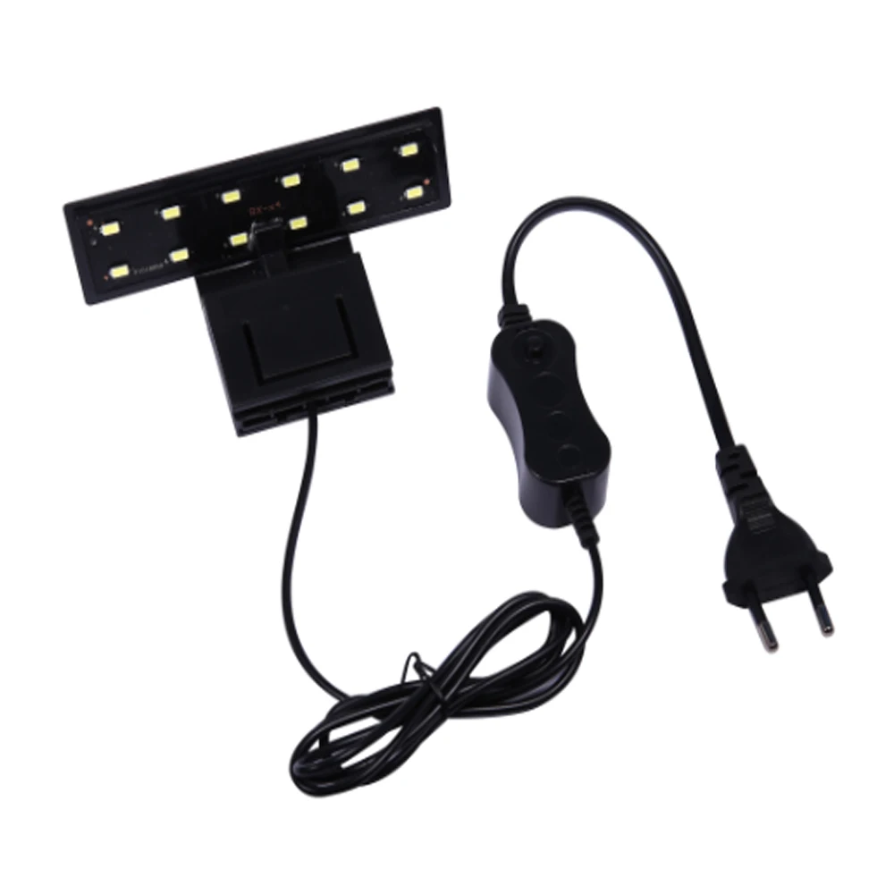Super Slim LED Aquarium Lights Clip on Plants Grow Light 5W/10W Aquatic Freshwater Lamps Waterproof Lamp For Fish Tanks|Светильники| |