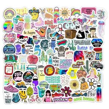 

100 Pcs/set Startup Product Creative Stickers Storage Box Stickers for DIY Computer Laptop Phone Notebook Decoration Stickers