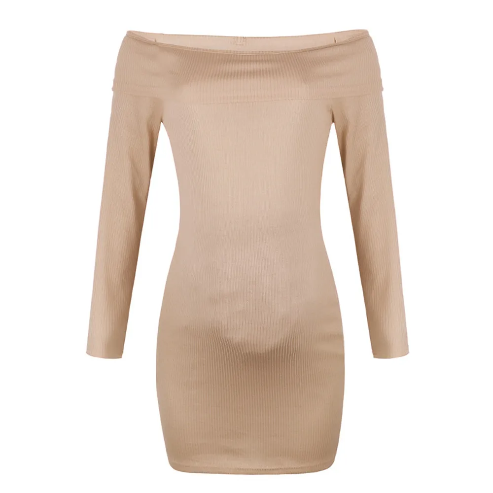 

Maternity Women Dress maternity Dresses Summer Women Fashion Casual Pregnants Long Sleeve Off Shoulder Nursing Maternity casual