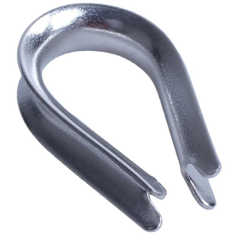 

M6 1/4inch Diameter Wire Rope Cable 6mm Thimbles Rigging 20PCS