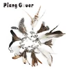 10pcs Small Feather Cat Toy DIY Replace Cat Teaser Stick Replacement Pet Toy Accessories 2