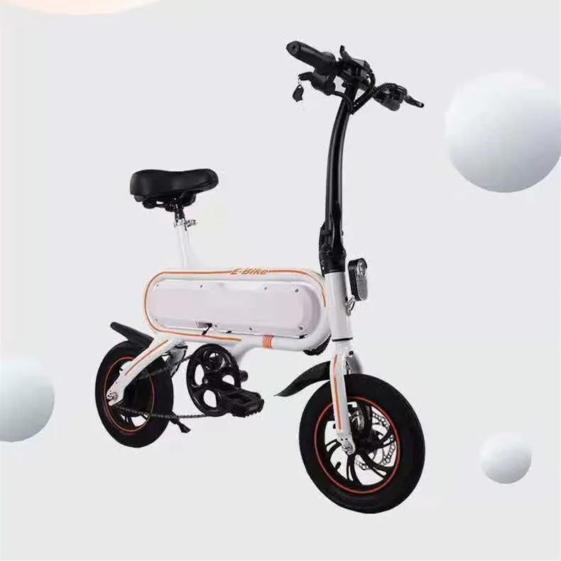 Flash Deal Daibot Electric Scooter 350W 12 Inch Two Wheels Electric Bicycle 48V 60KM Mini Type Foldable Electric Bike For Adults Womens 14