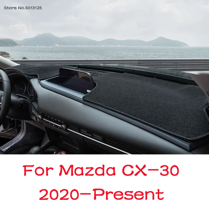 Car Dashboard Mat Pad Anti UV Sun Shade Instrument Panel Carpet For