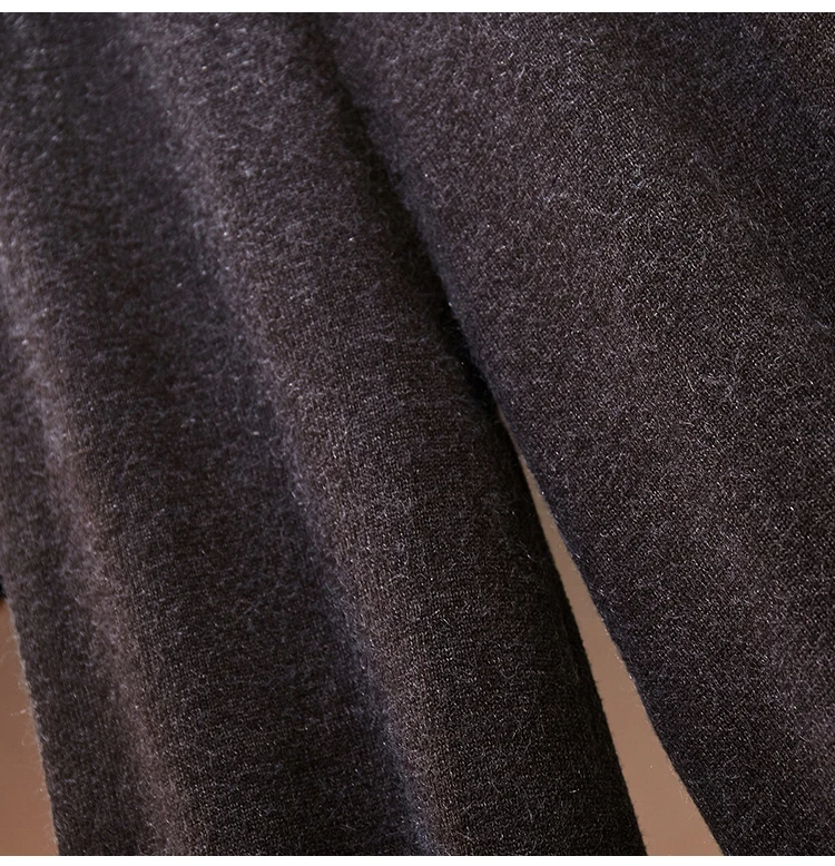 Вязаный свитер комплект из 2 предметов женская одежда толстовки с длинными рукавами Топы и широкие брючные костюмы спортивный костюм вязаная повседневная женская одежда